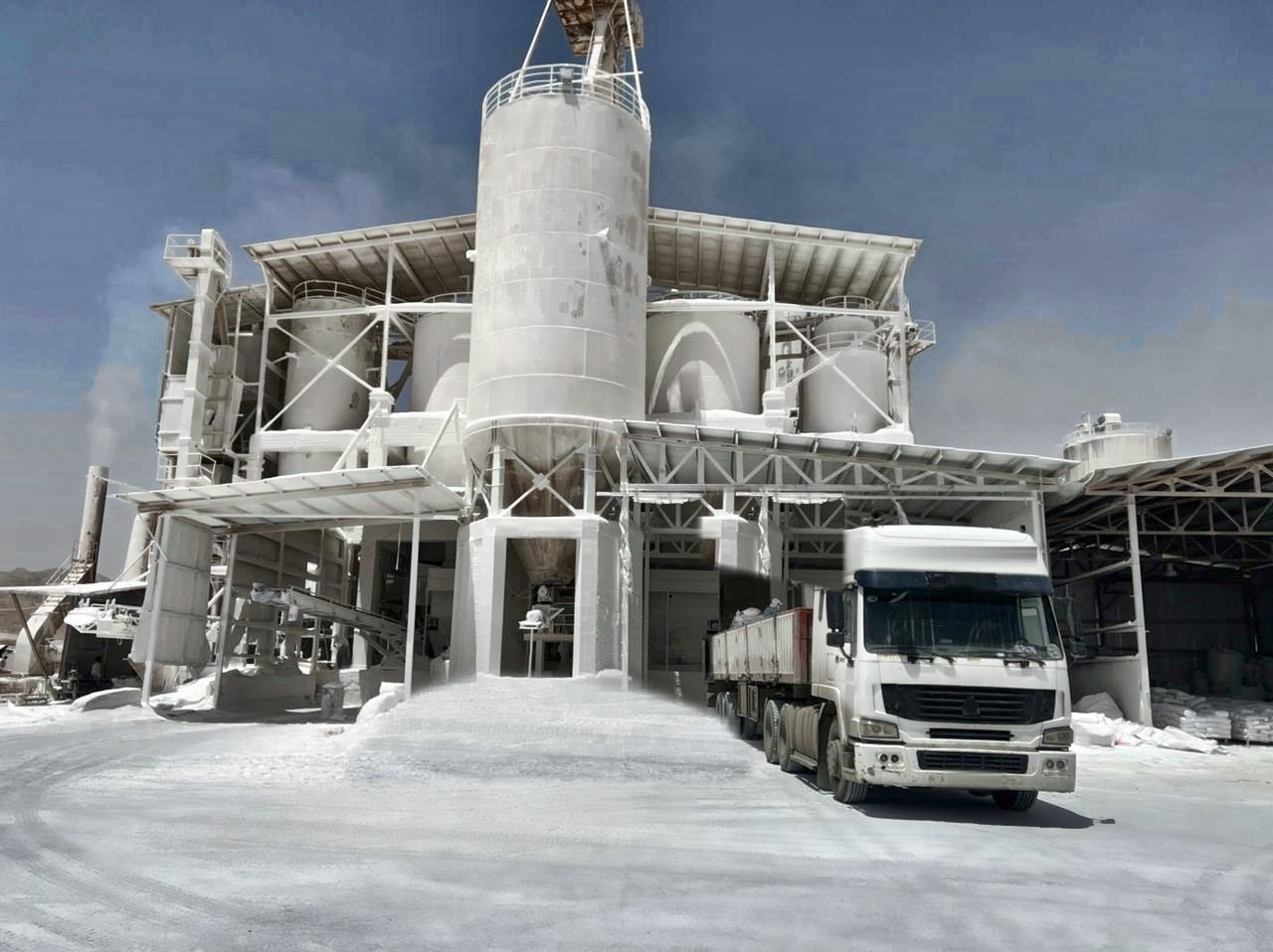 Kaaren gypsum powder production plant